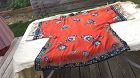 Chinese Antique red  Silk Robe With Flowers And Butterflies
