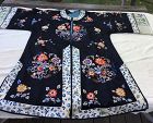 Chinese vintage lady's embroidered  robe