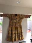 Chinese yellow Kesi court robe with dragon design