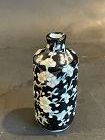 Chinese Black Ground Famille Rose Porcelain snuff bottle