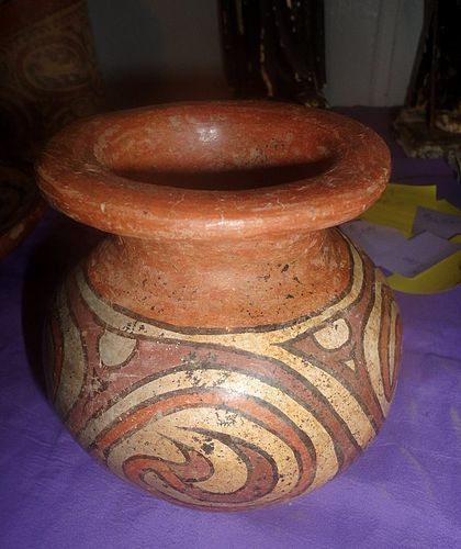 A COMPACT POLYCHROME COCLE JAR FROM PANAMA