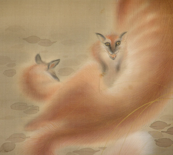 Taisho p. Fox by Hotta Shuso