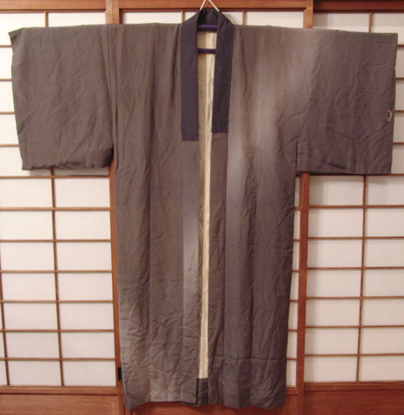 Antique Japanese Dancing Skeleton Jiban Kimono