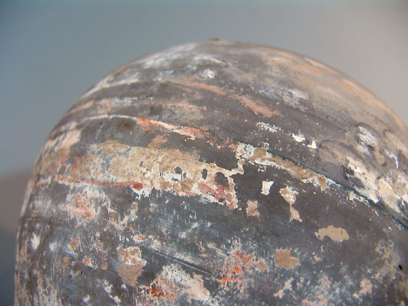 Ancient Chinese Han Dynasty Painted Jar