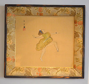 The Roaring 20’s, Framed Painting by Nishimura Goun
