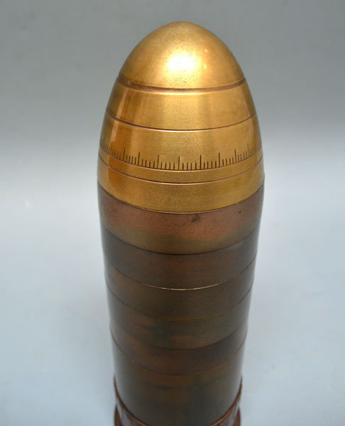 Shobido Bomb-shaped Brass Tray Set