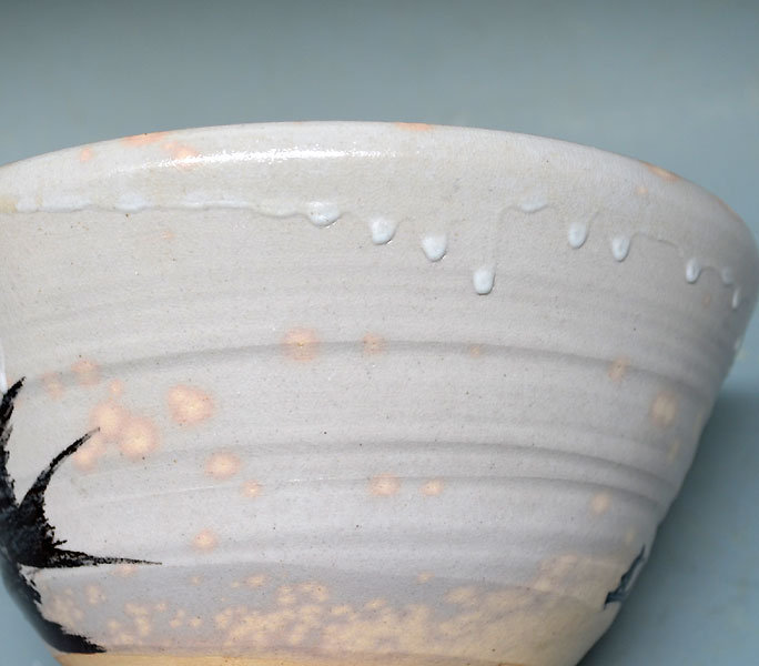 Antique Japanese Bowl, Kiyomizu Rokubei and Imao Keinen