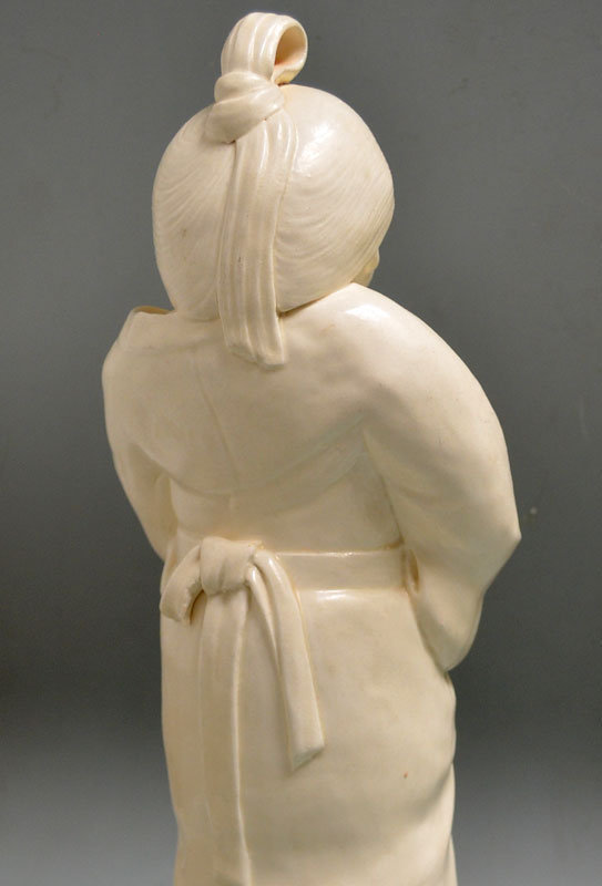 Antique Porcelain image of Otafuku by Suwa Sozan I