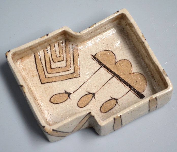 Momoyama period Oribe Mukozuke w/ box by LNT Kato Takuo