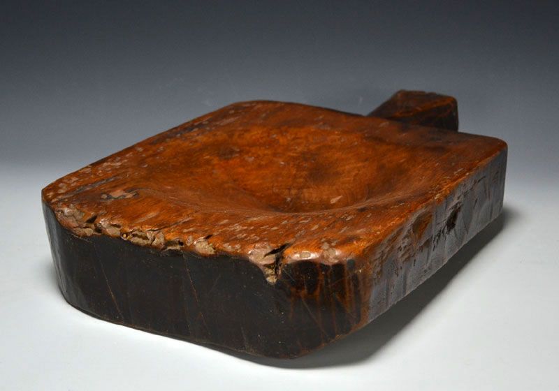 Antique Japanese Mingei Flat Pounding Board