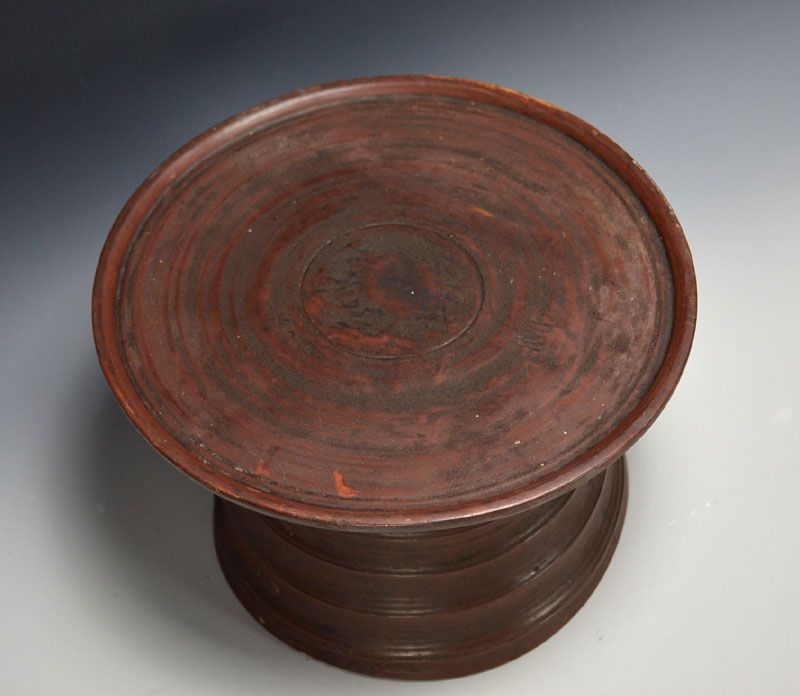 Rare and Unusual Antique Round Korean Soban Tea Table