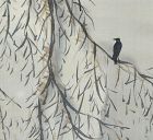 Crow in Snow at Waterfall by Tanaka Raisho,