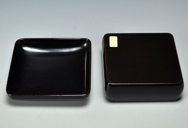Small Rimpa Based Lacquer Box by Kamisaka Sekka