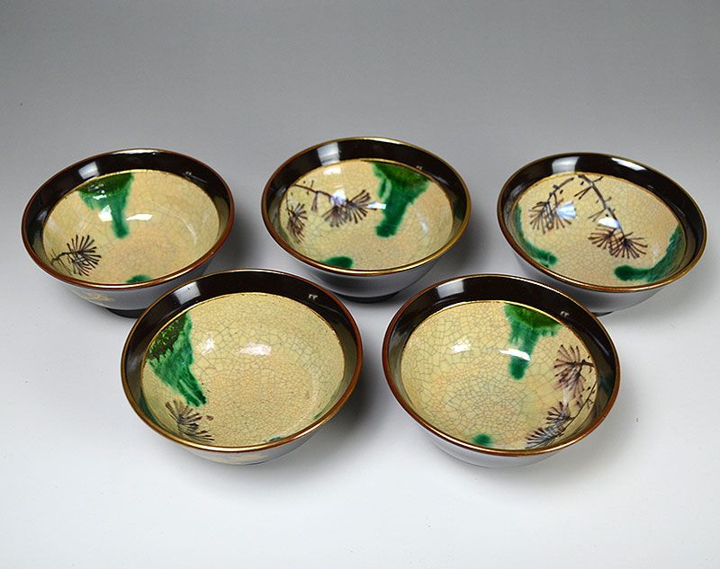Breathtaking! Antique Japanese Toyoraku Bowl Set