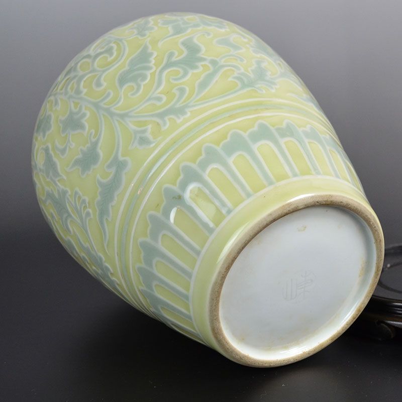 Antique Japanese Porcelain Vase by Miyanaga Tozan