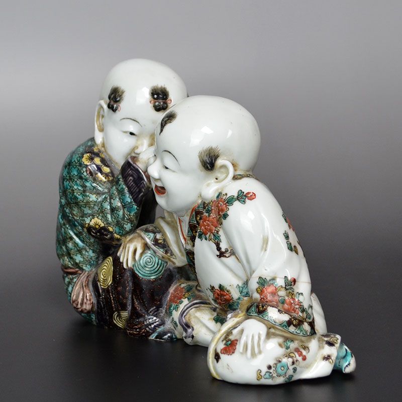 Important Suwa Sozan I Porcelain Okimono