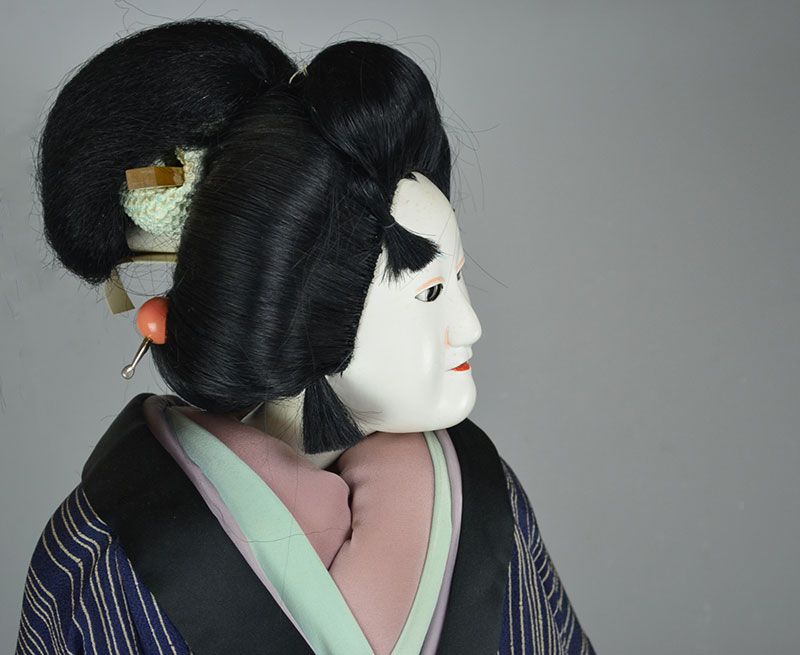 Genuine Japanese Bunraku Theater Puppet