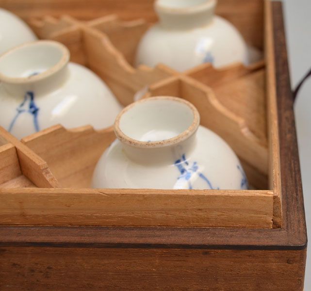 Rare Porcelain Tea Cups, Nukina Kaioku/Ninnami Dohachi