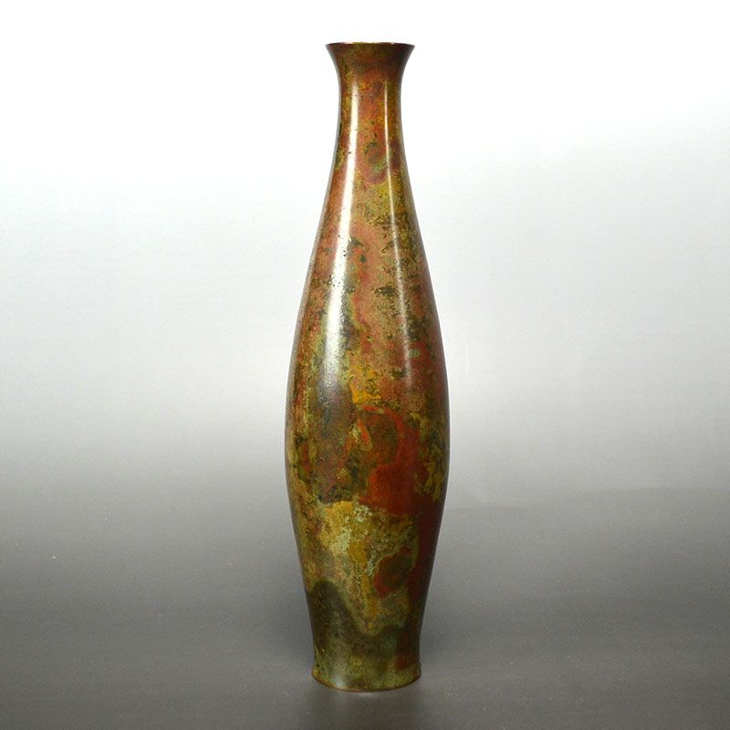 Exquisite Yoshida Eiji Murashido Bronze Vase