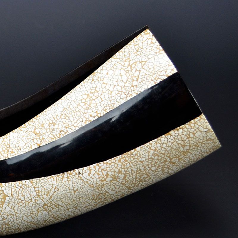 Mid Century Japanese Lacquer Vase by Kawai Masazo