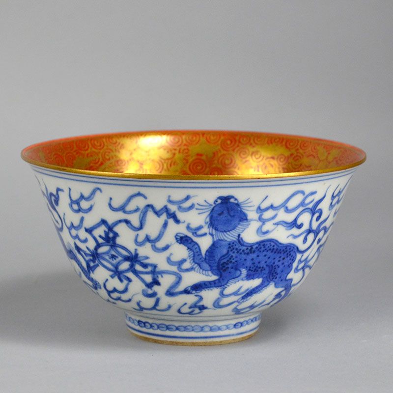 Exquisite Antique Japanese Bowl by Eiraku Zengoro XII (Wazen)
