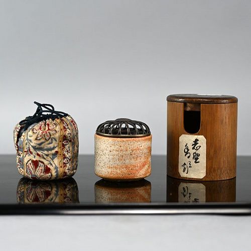 17th century Ki-Seto Koro Incense burner