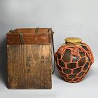 Ancient Chatsubo Japanese Tea Leaf Storage Jar