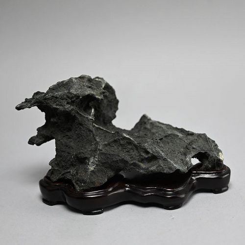 Antique Japanese Suiseki Viewing Stone