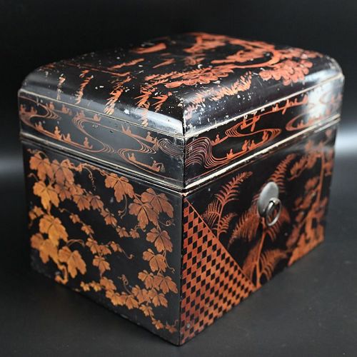 Momoyama period Te-Bako Lacquered Box