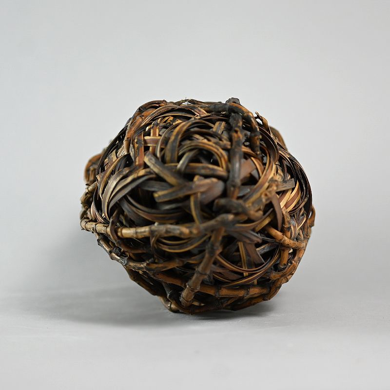 Wonderful Japanese Bamboo &amp; Root Cocoon Basket