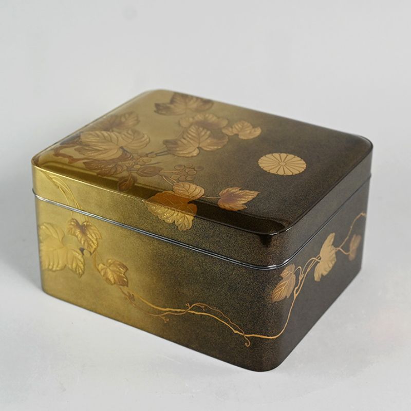 Antique Japanese Lacquered Imperial Gift Box