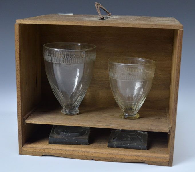 Set of 5 Dutch Glass Vessels from Nakai Riken Collection