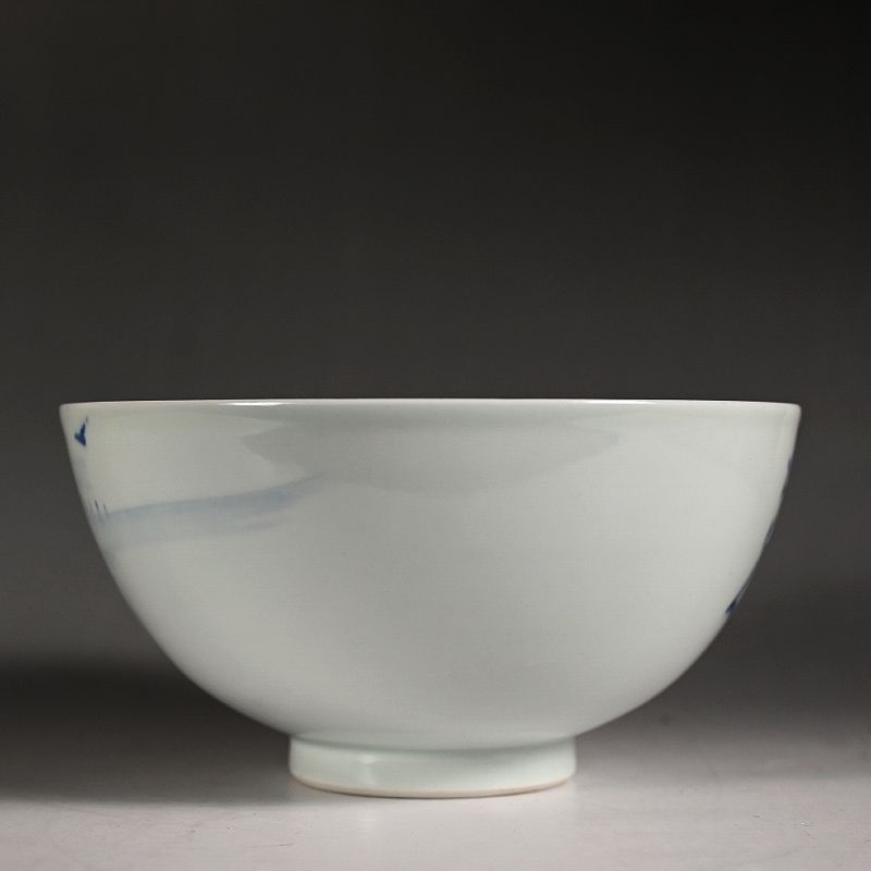 Porcelain Bowl by Heian Moukusen &amp; Oyabu Shinko