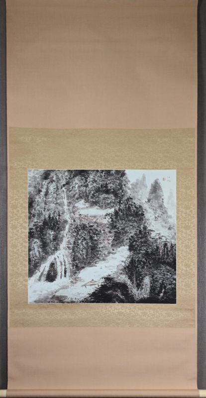 Important Set of 4 Scrolls by Shirakura Niho, Exhibited 1936
