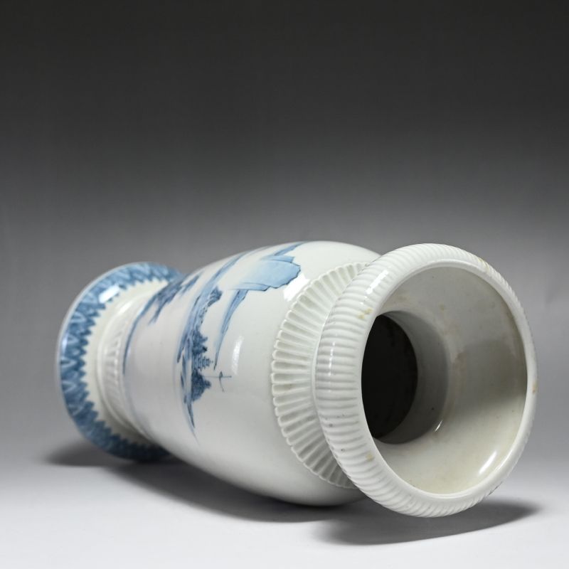 Fine19th c. Hirado Style Porcelain Vase