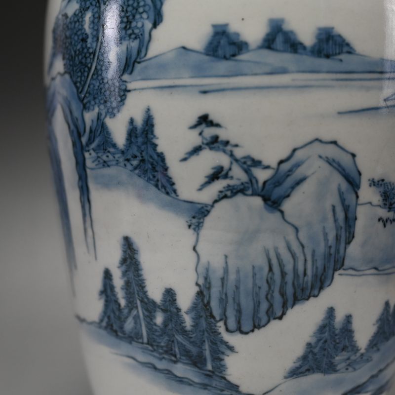 Fine19th c. Hirado Style Porcelain Vase