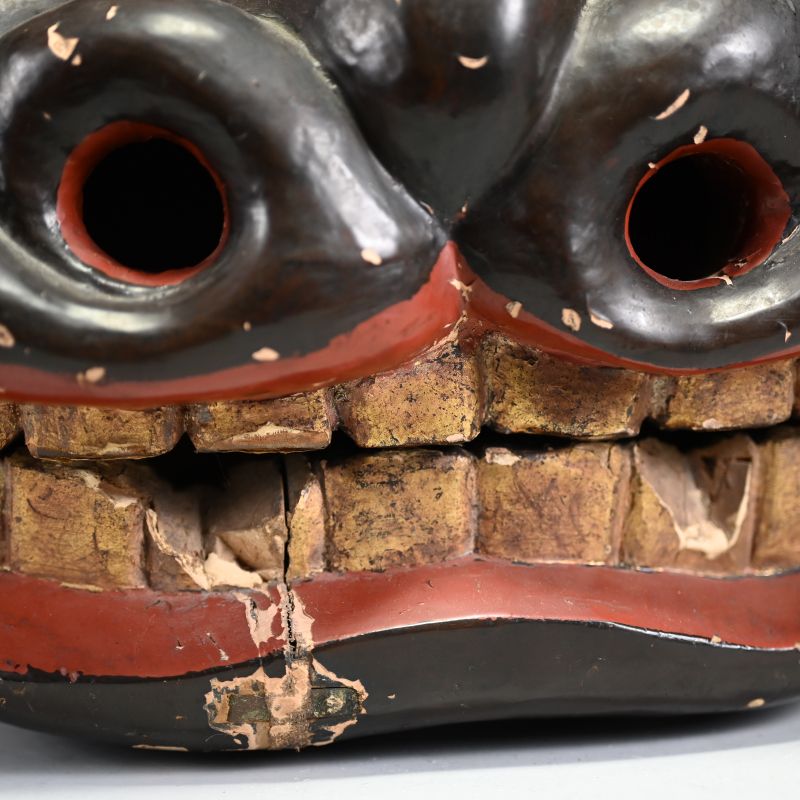 18th c. Japanese Shishi Lion Dance Mask