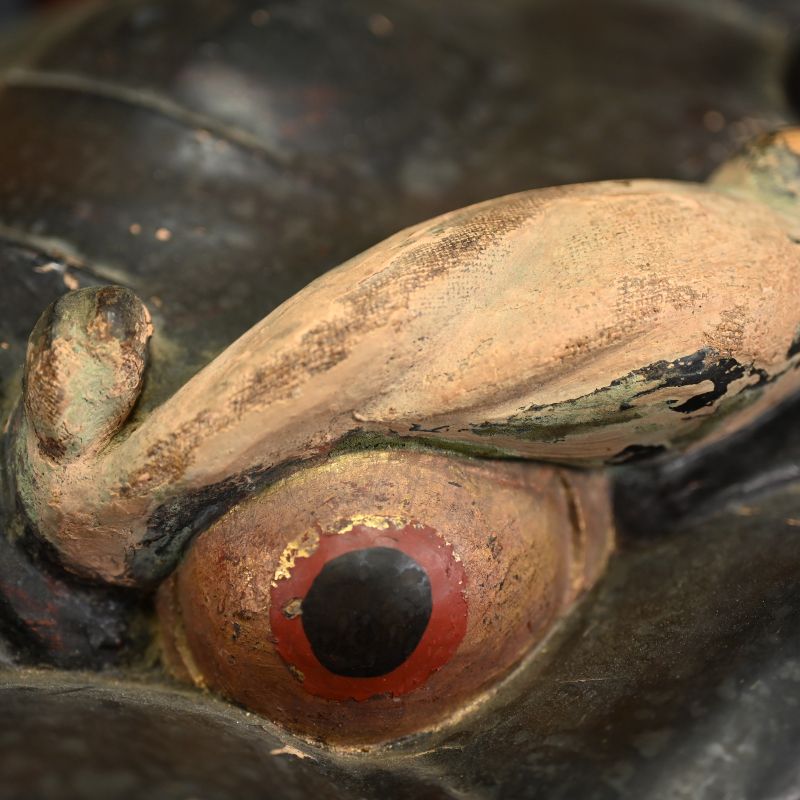 18th c. Japanese Shishi Lion Dance Mask