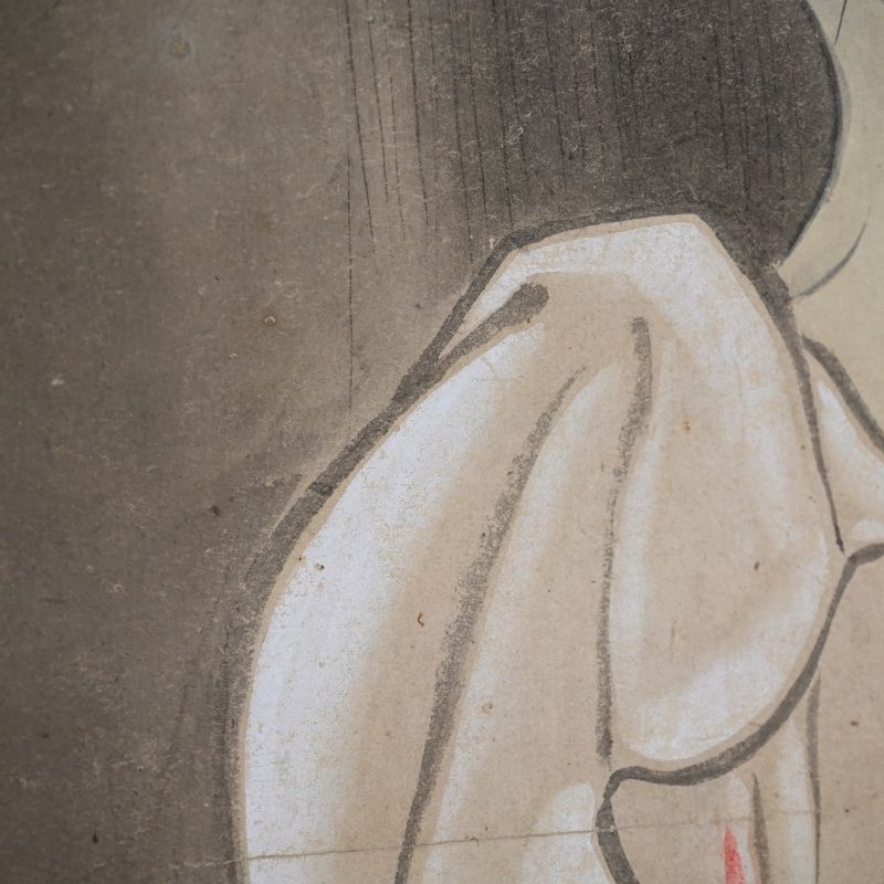 The Horror! Antique Japanese Ghost Scroll