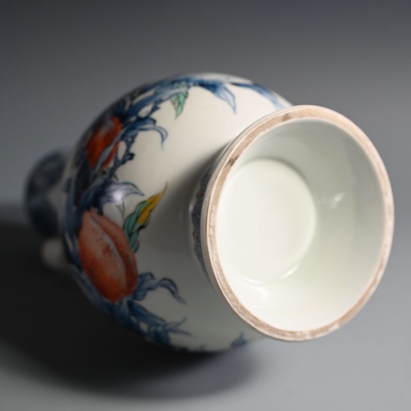 Porcelain Vase by Imperial Artist Ito Tozan