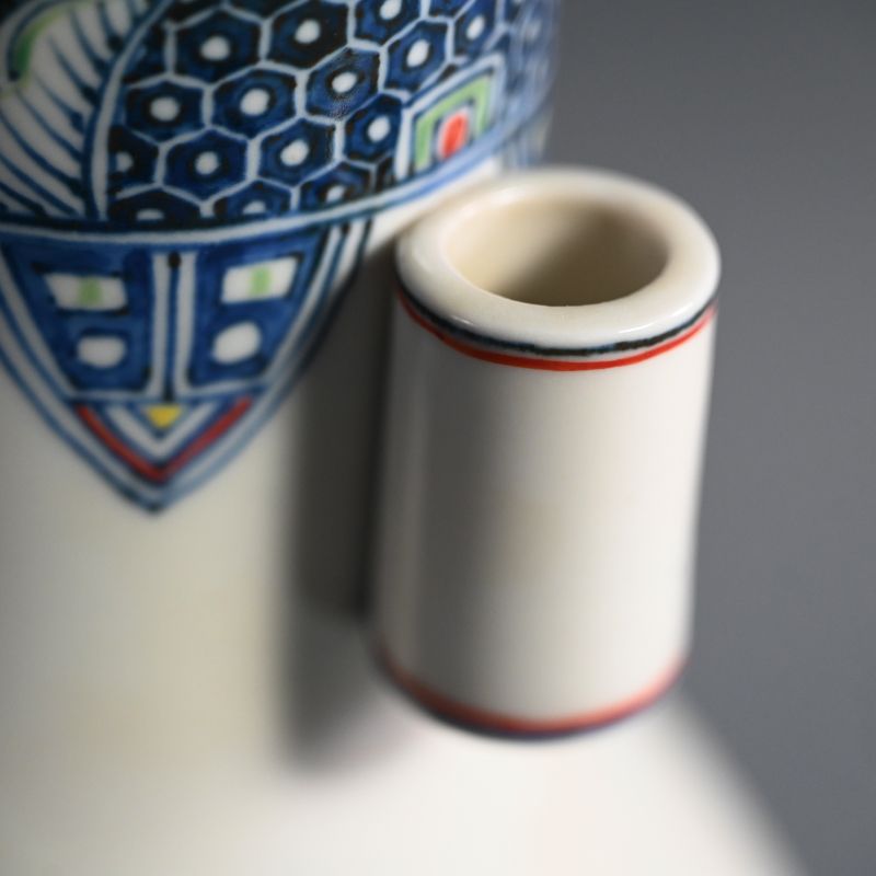 Porcelain Vase by Imperial Artist Ito Tozan