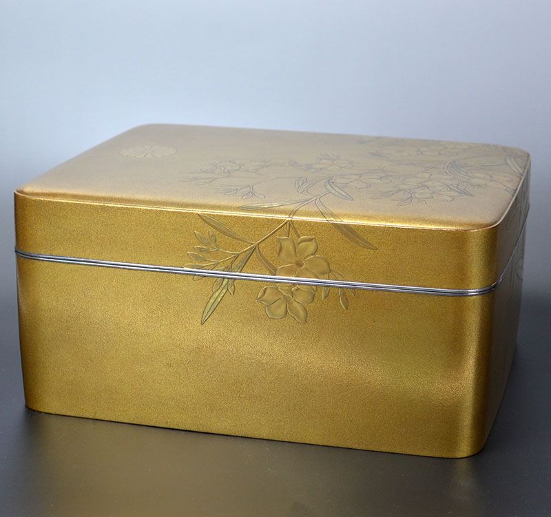 Antique Japanese Imperial Lacquer Gift Box