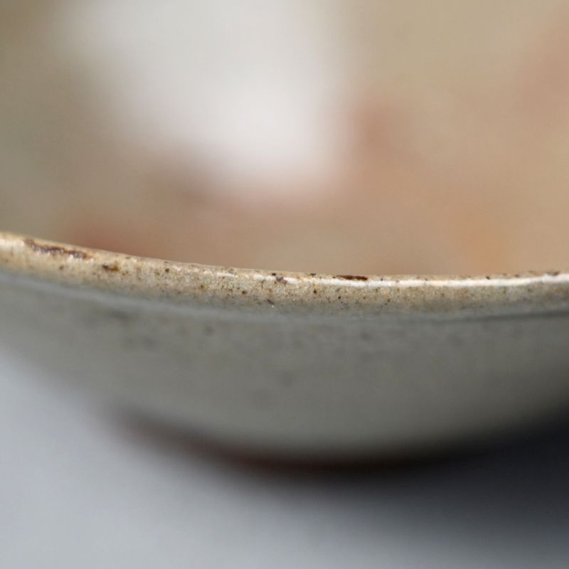 Antique Asahi Yaki Chawan w/ Kintsugi Gold Repair