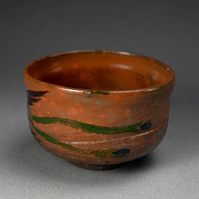 19th c. Kikko Yaki Chawan Tea Bowl made for the Kyoto Hakurankai