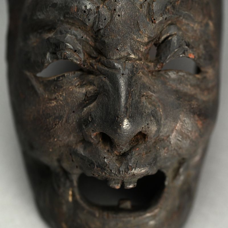 The Scariest Antique Japanese Mask Ever!