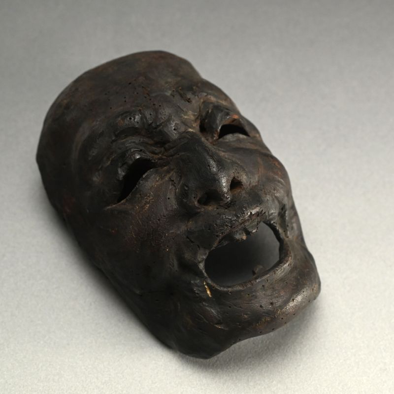 The Scariest Antique Japanese Mask Ever!