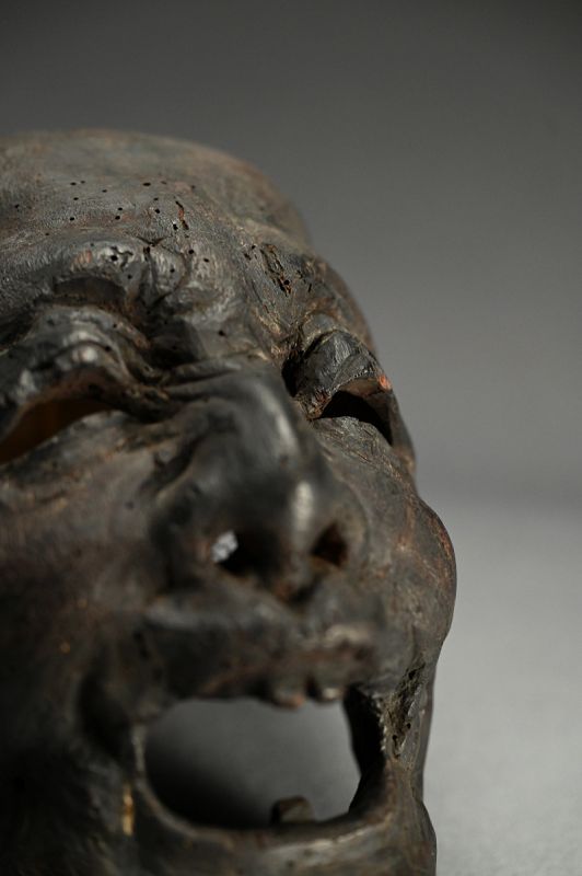 The Scariest Antique Japanese Mask Ever!