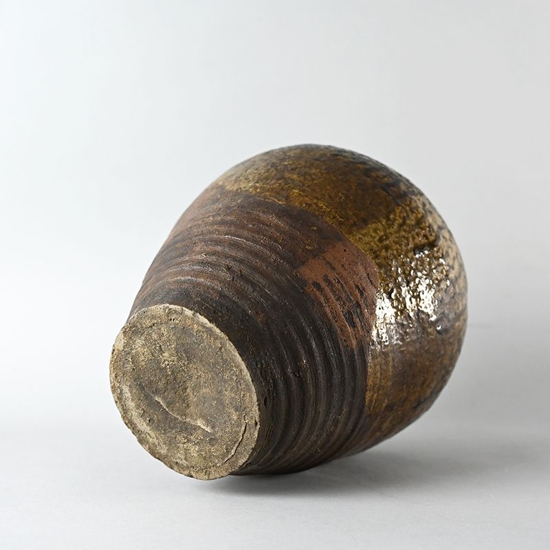 Edo period Tamba Chatsubo Tea Leaf Storage Jar