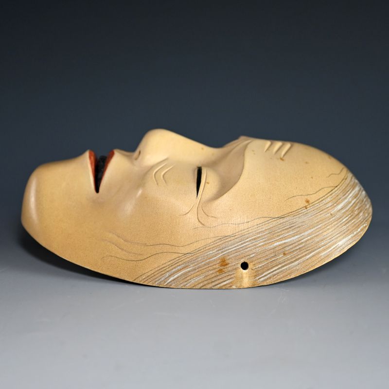 Onna Noh Mask named “UBA” which means an old woman