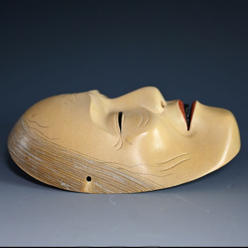 Onna Noh Mask named “UBA” which means an old woman